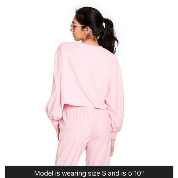 Stoney Clover Lane for Target Pink Sweatshirt Size Large NWT - Picture 2 of 3